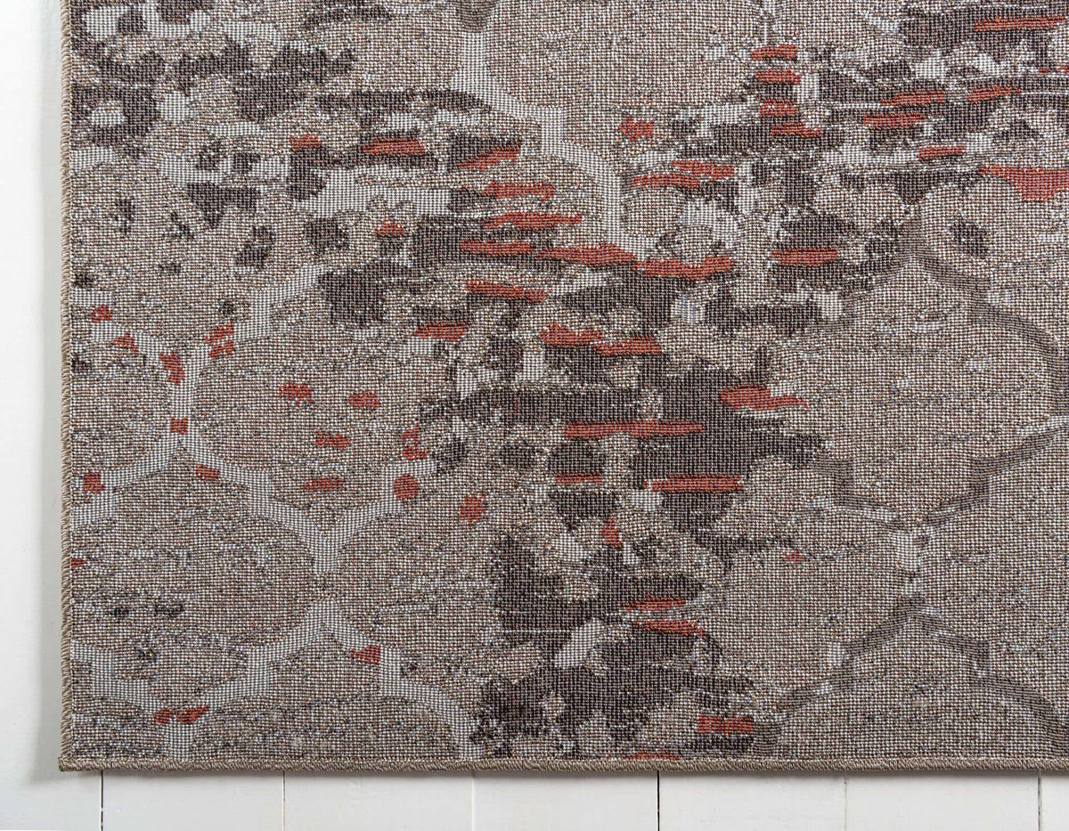 Rechteck Teppich Trellis in Dunkelbeige von Hadorn™ - Lifestyle Image