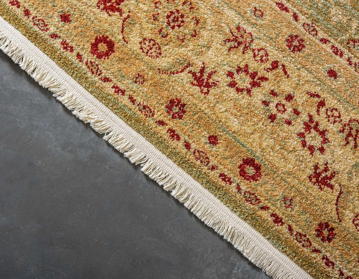 Rechteck Teppich Kensington in Hellgrün von Hadorn™ - Lifestyle Image