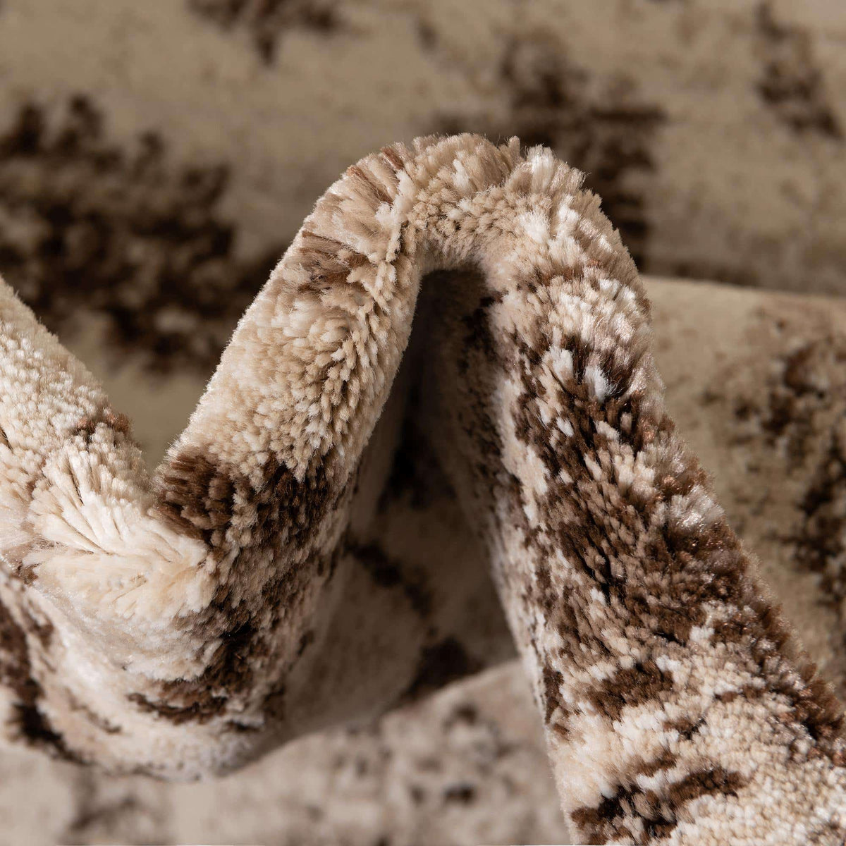 Rechteck Teppich Himalaya in Creme von Hadorn™ - Lifestyle Image