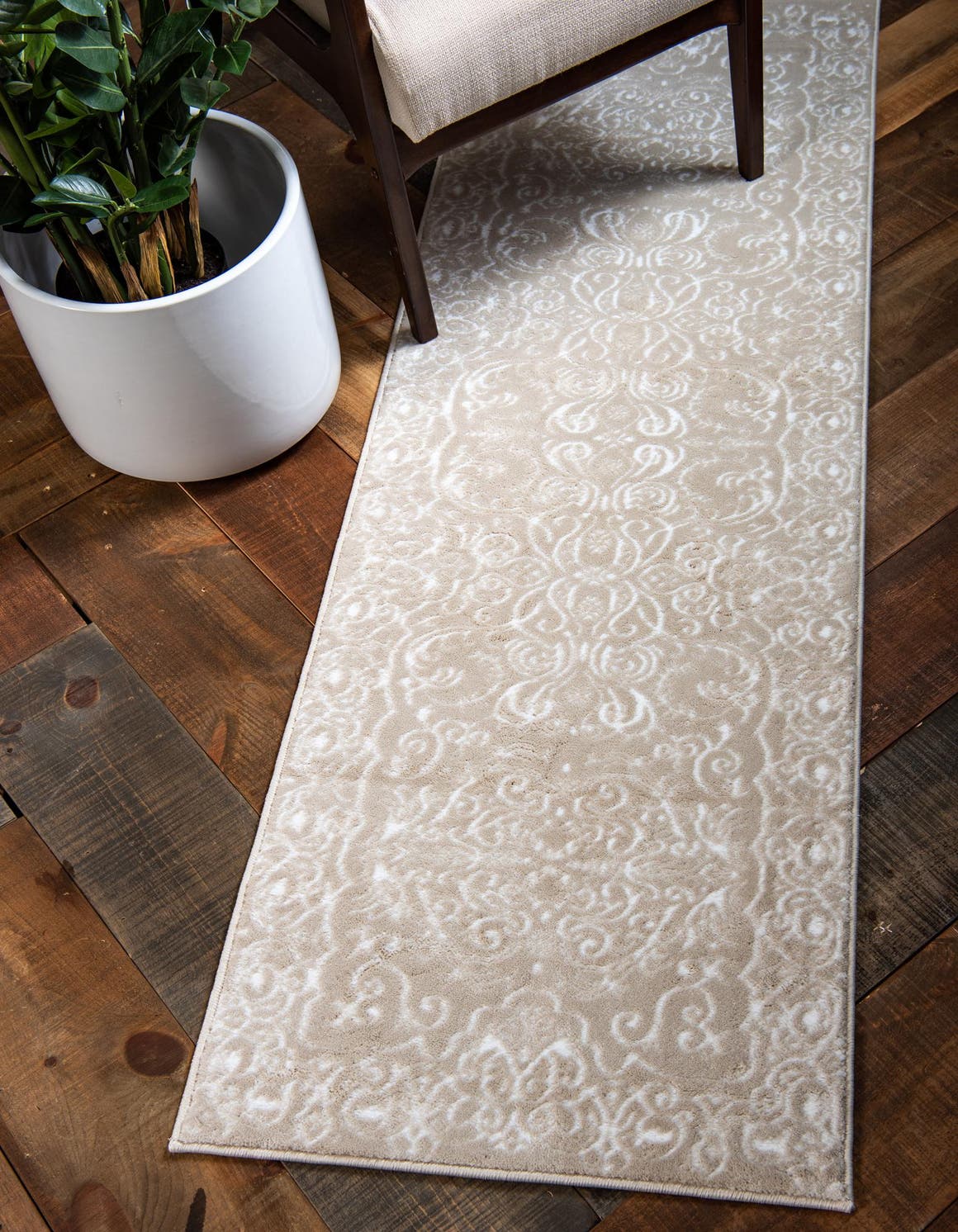 Läufer Teppich Himalaya in Beige von Hadorn™ - Lifestyle Image