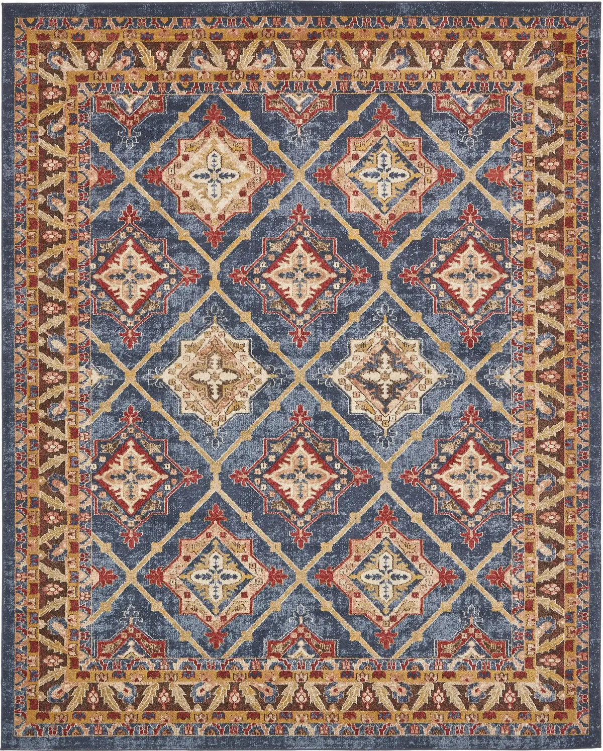 Rechteck Teppich Arcadia in Hellblau von Hadorn™ - Lifestyle Image