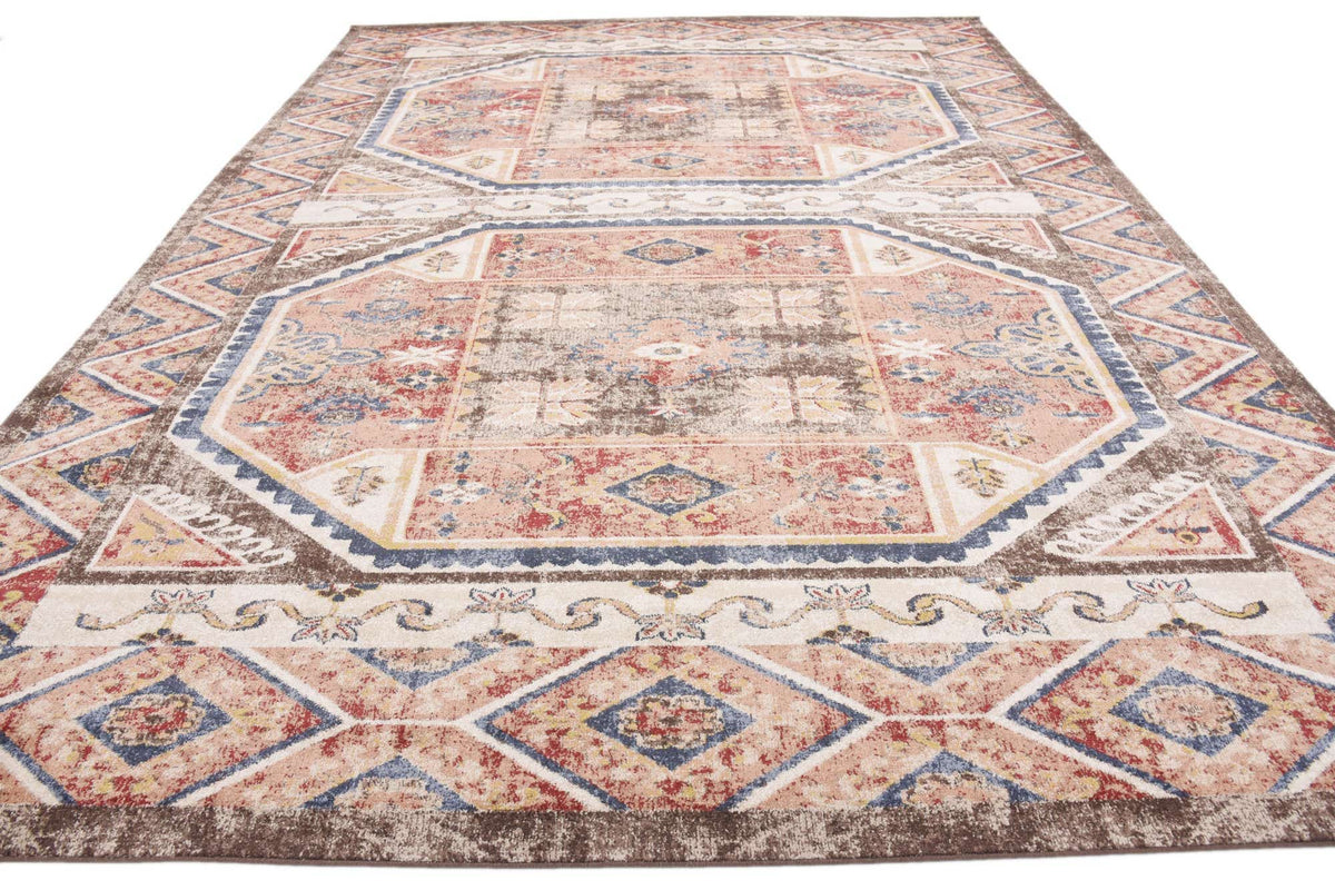 Rechteck Teppich Arcadia in Braun von Hadorn™ - Lifestyle Image