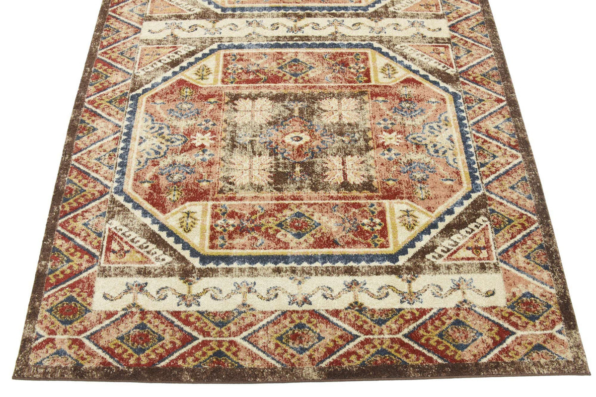 Rechteck Teppich Arcadia in Braun von Hadorn™ - Lifestyle Image
