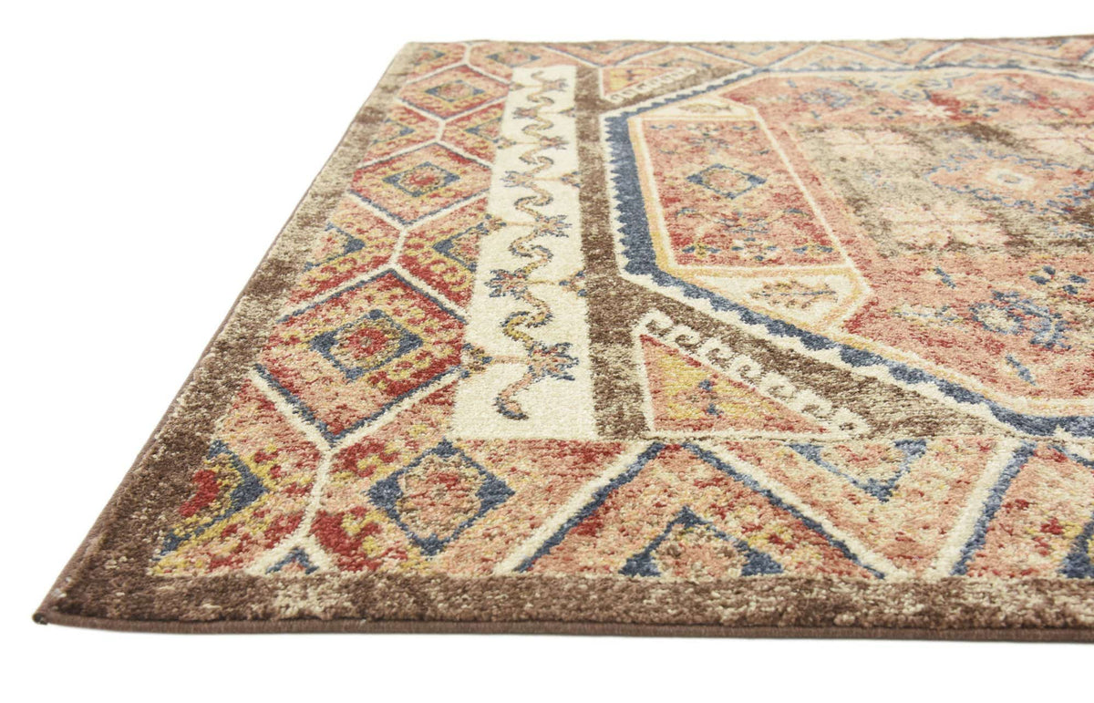 Rechteck Teppich Arcadia in Braun von Hadorn™ - Lifestyle Image