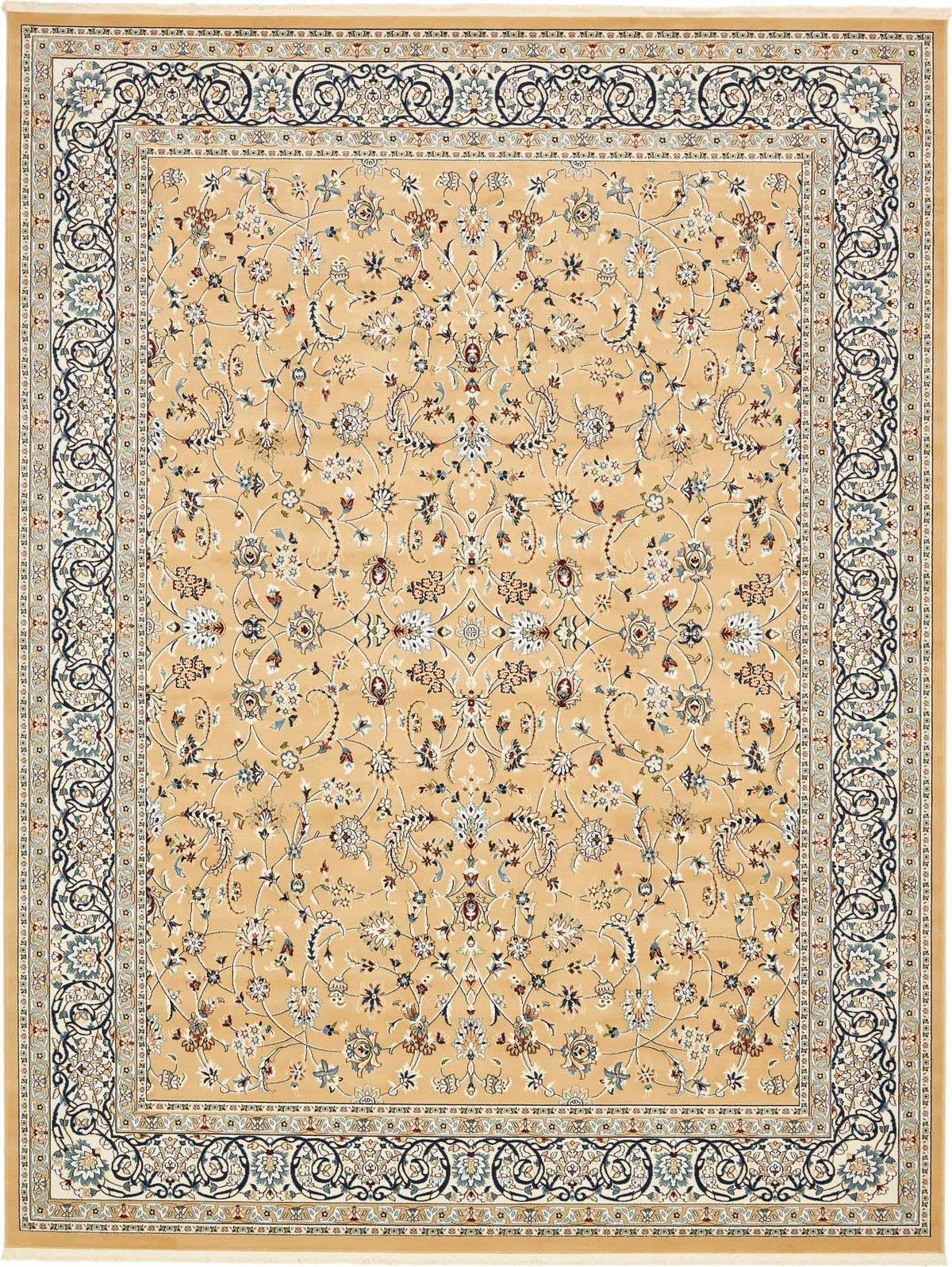 Rechteck Teppich Nain Design in Beige von Hadorn™ - Lifestyle Image