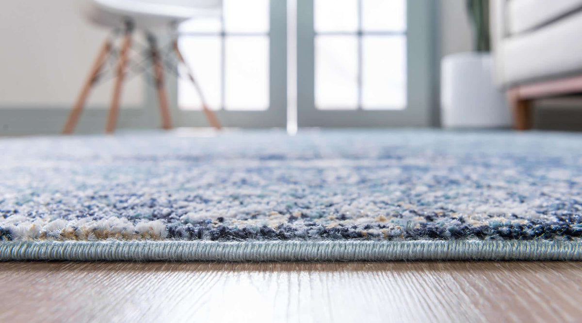Rund Teppich Lexington in Grün von Hadorn™ - Lifestyle Image