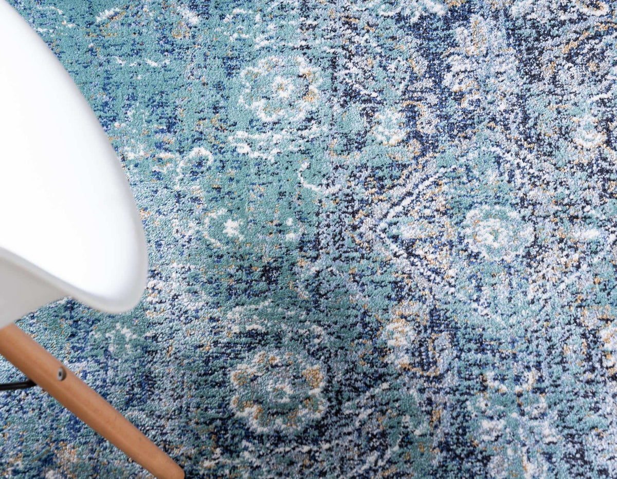 Rund Teppich Lexington in Grün von Hadorn™ - Lifestyle Image