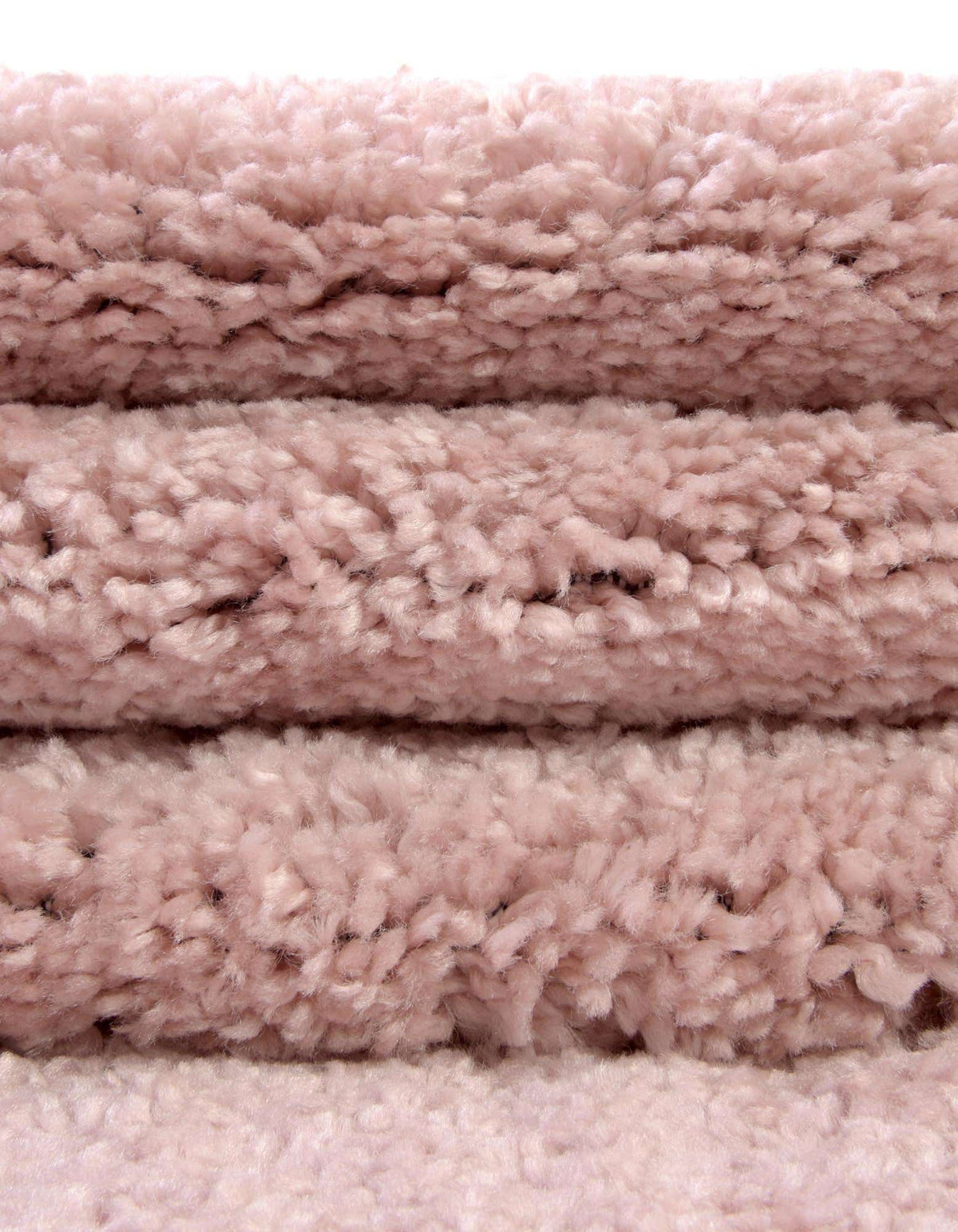 Rechteck Teppich Solid Frieze in Rosa von Hadorn™ - Lifestyle Image
