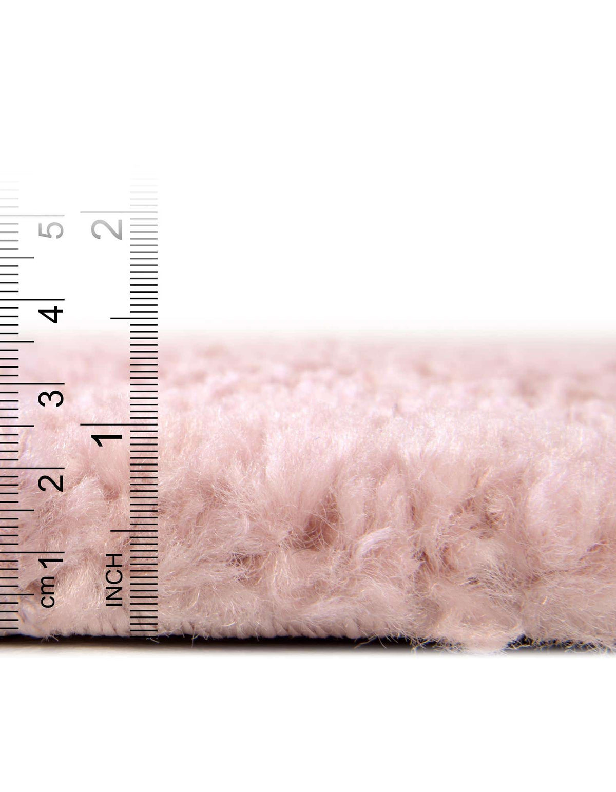 Rechteck Teppich Solid Frieze in Rosa von Hadorn™ - Lifestyle Image