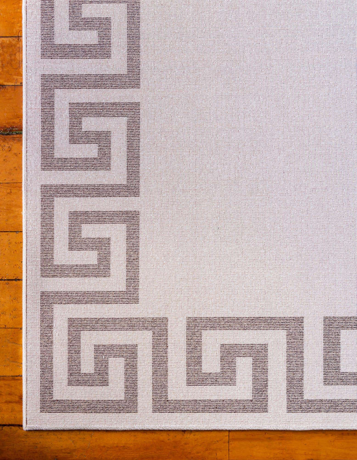 Läufer Teppich Greek Key in Beige von Hadorn™ - Lifestyle Image