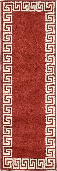 Läufer Teppich Greek Key in Rot von Hadorn™ - Lifestyle Image