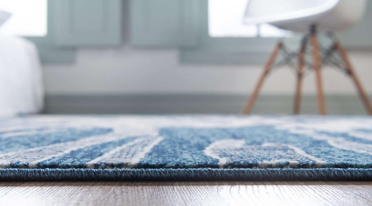 Läufer Teppich Ethereal in Blau von Hadorn™ - Lifestyle Image