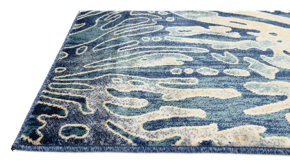 Läufer Teppich Ethereal in Blau von Hadorn™ - Lifestyle Image