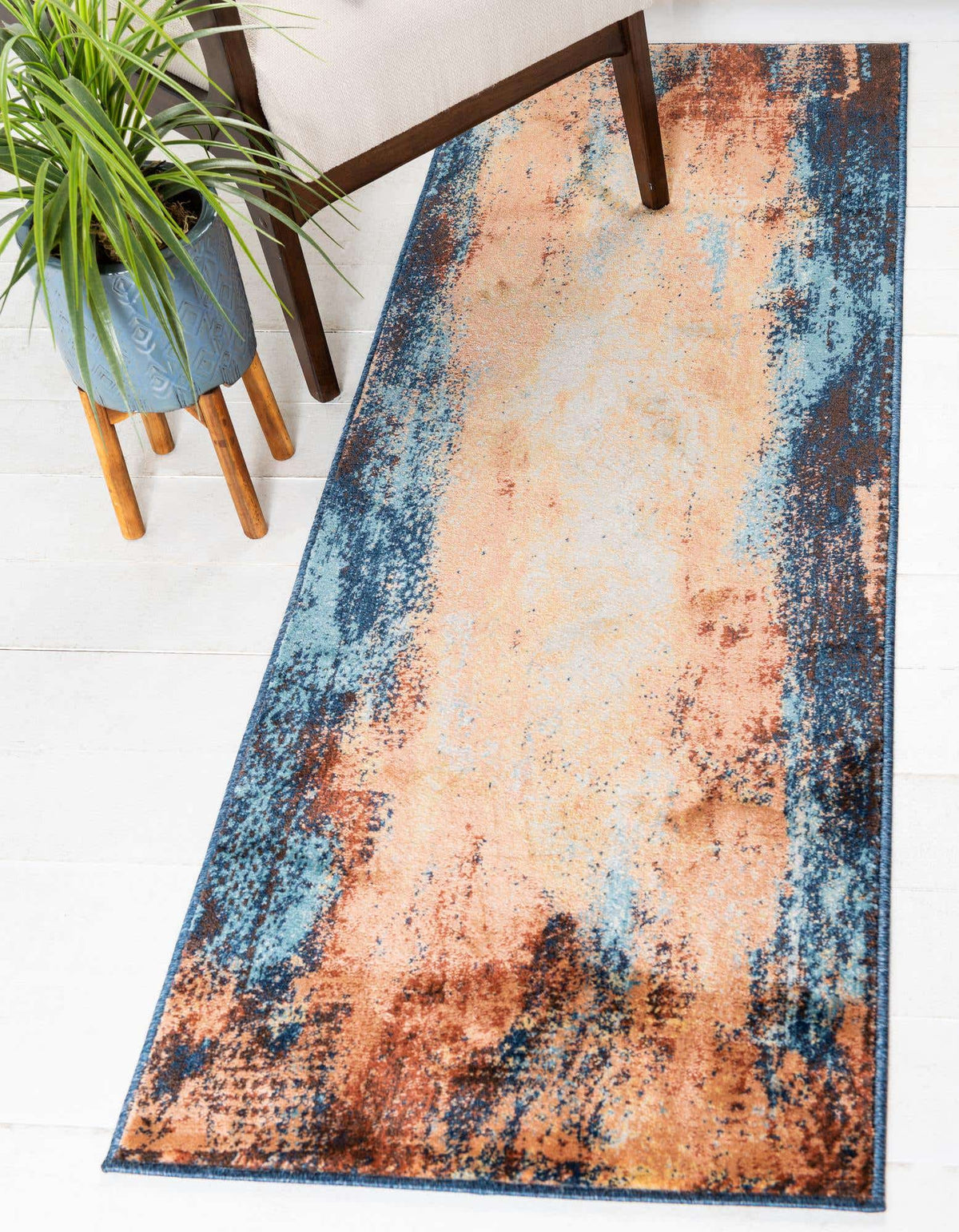 Läufer Teppich Ethereal in Rot von Hadorn™ - Lifestyle Image