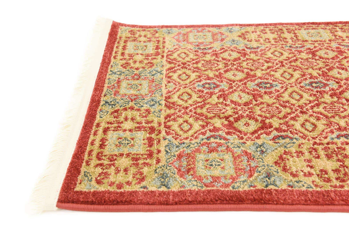 Rechteck Teppich Mamluk in Rot von Hadorn™ - Lifestyle Image