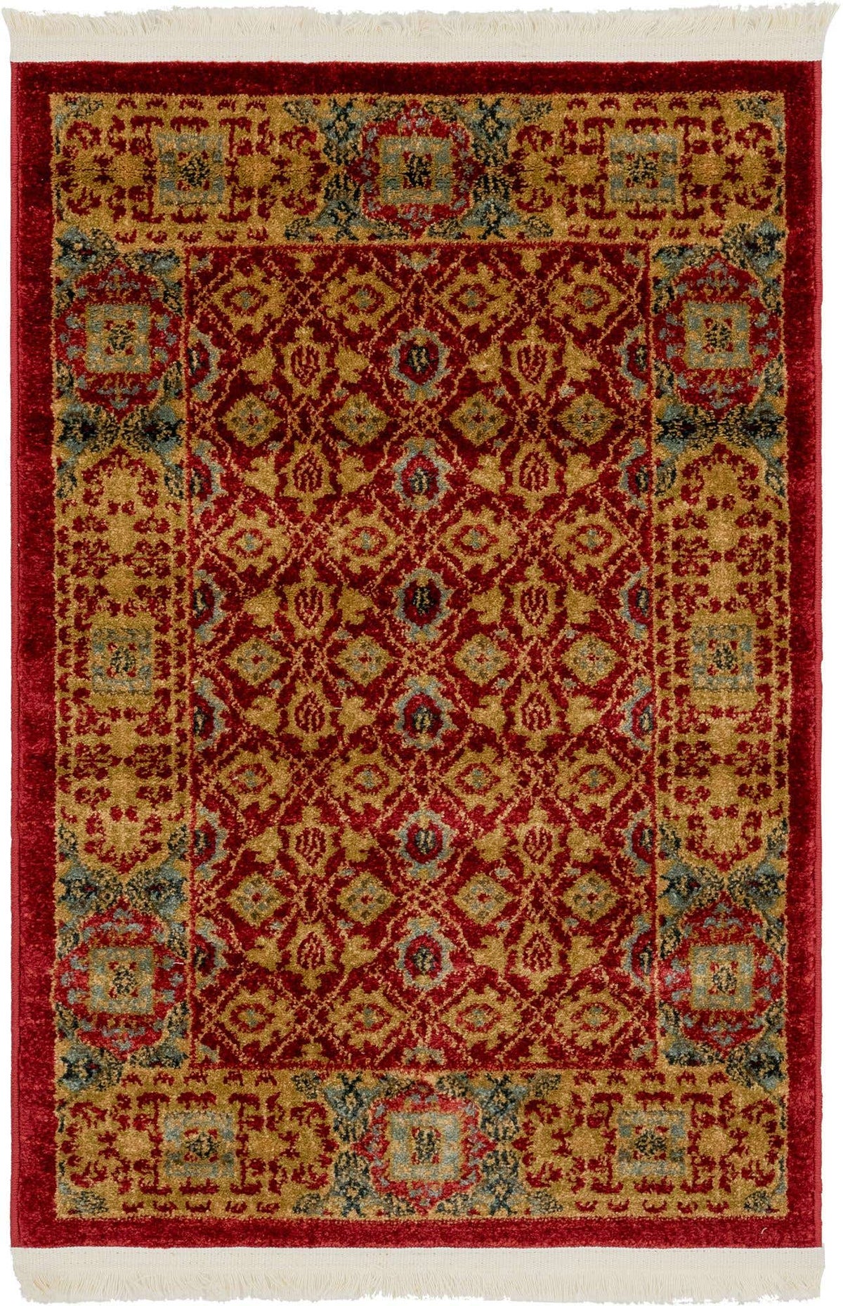 Rechteck Teppich Mamluk in Rot von Hadorn™ - Lifestyle Image