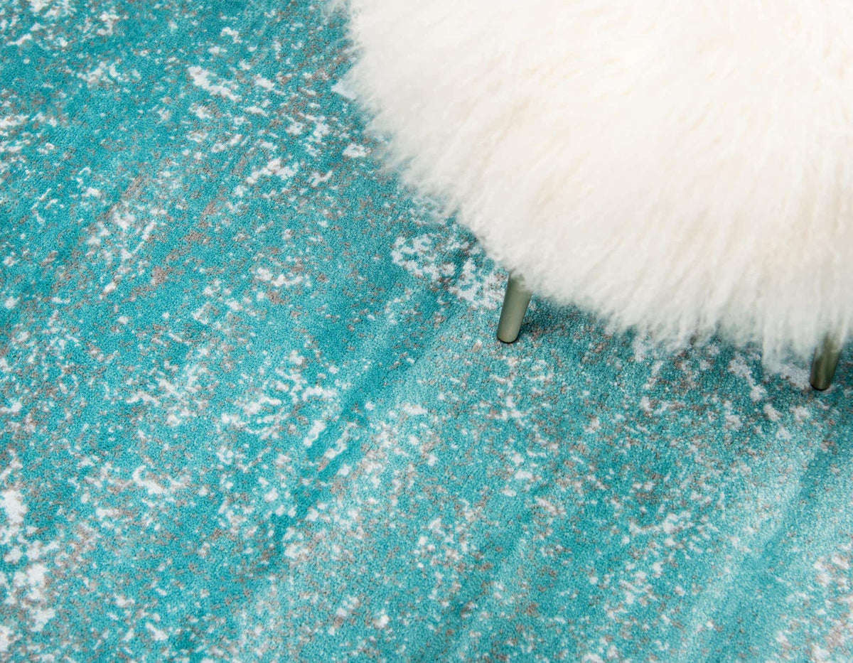 Rechteck Teppich Monaco in Türkis von Hadorn™ - Lifestyle Image
