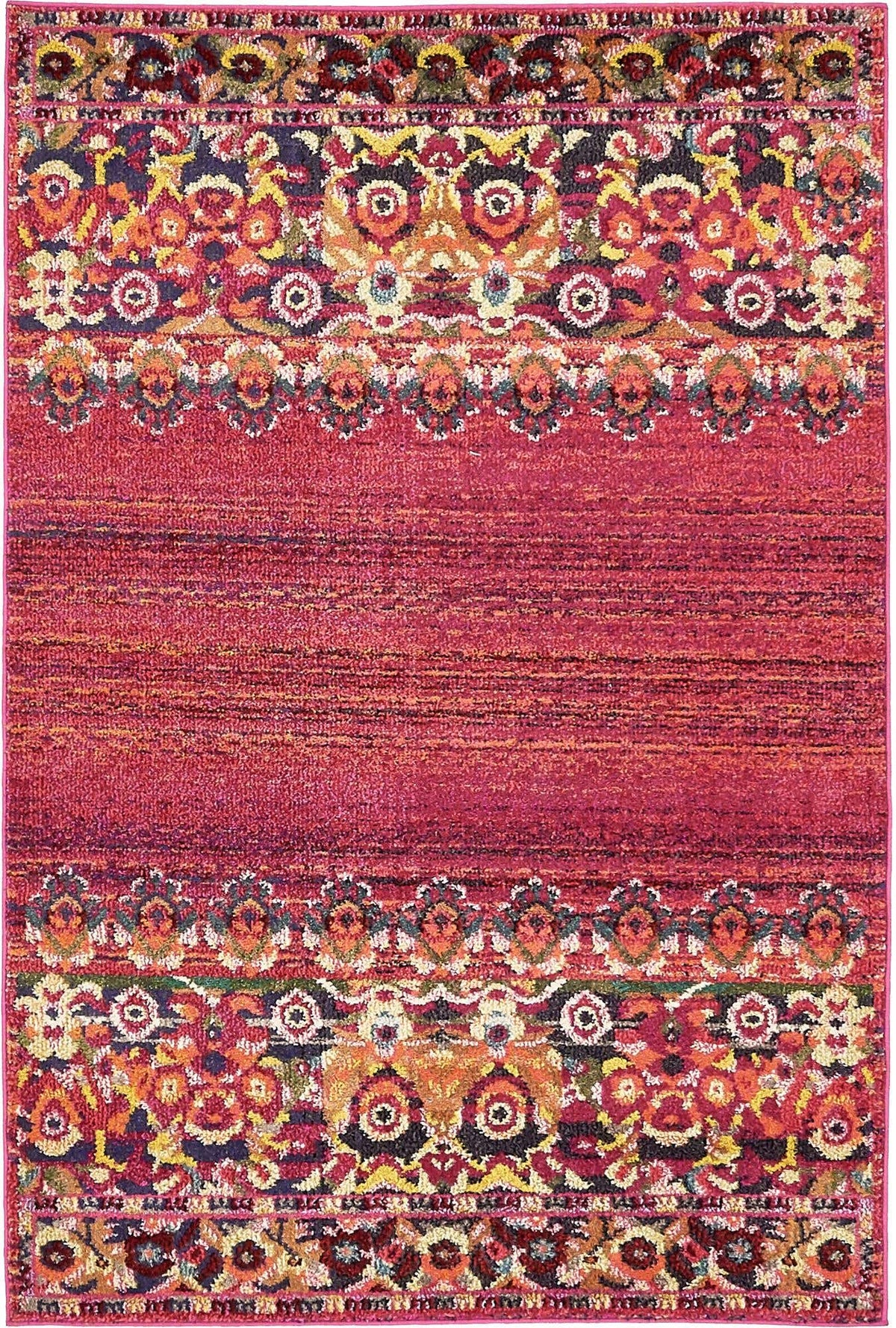 Rechteck Teppich Palazzo in Rot von Hadorn™ - Lifestyle Image