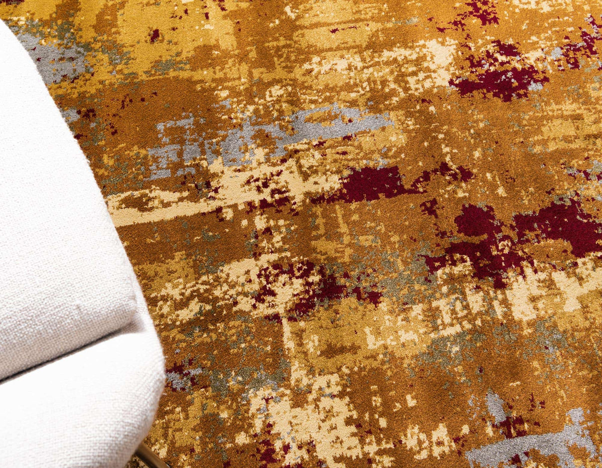 Rechteck Teppich Coffee Shop in Beige von Hadorn™ - Lifestyle Image