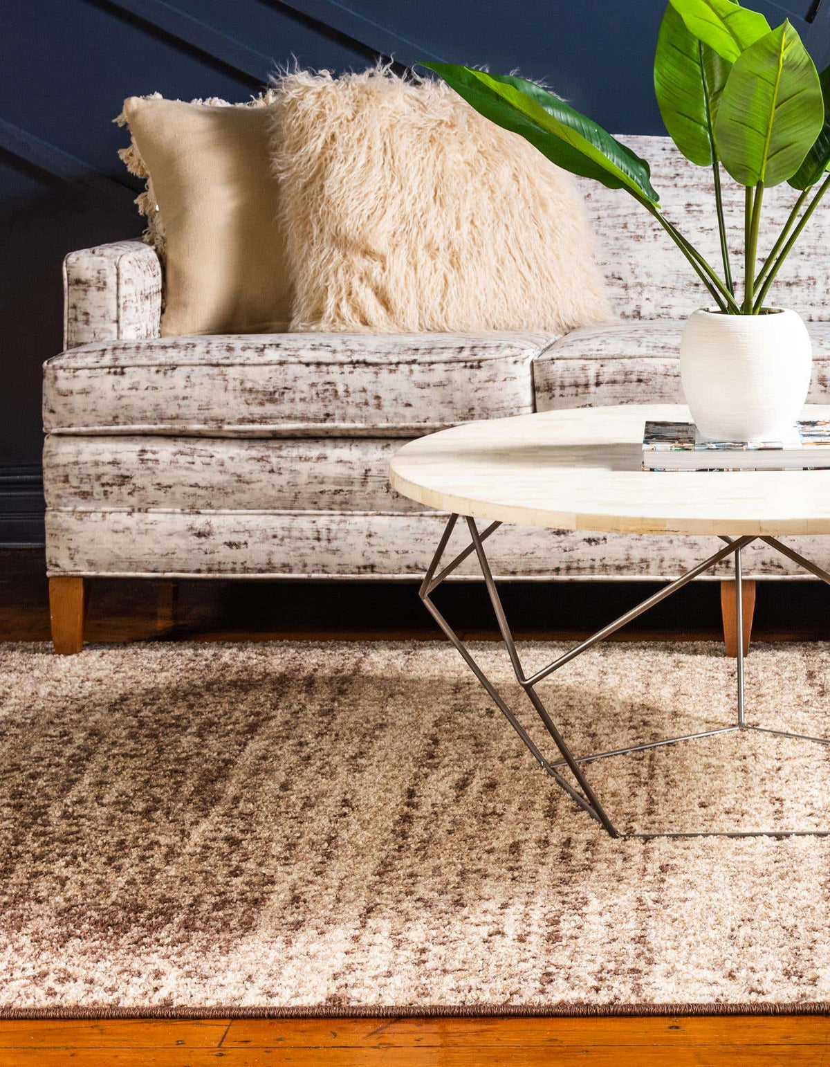 Rechteck Teppich Harvest in Beige von Hadorn™ - Lifestyle Image