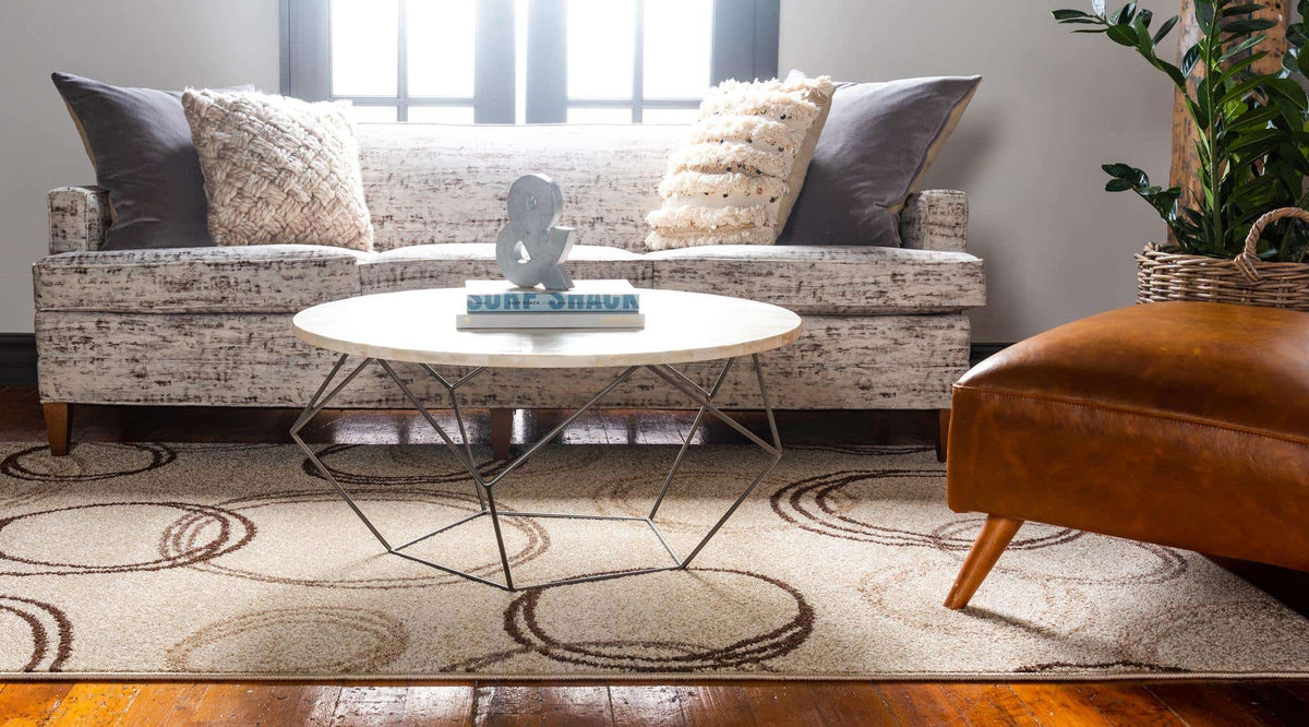 Rechteck Teppich Harvest in Beige von Hadorn™ - Lifestyle Image