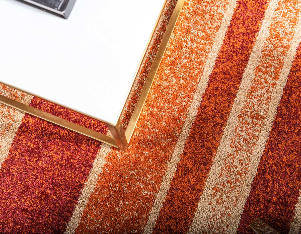Rechteck Teppich Harvest in Rot von Hadorn™ - Lifestyle Image