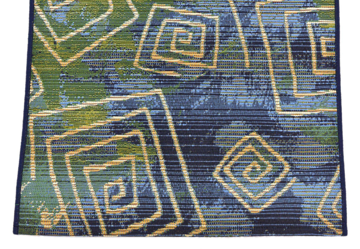 Läufer Outdoor Teppich Outdoor Modern in Blau von Hadorn™ - Lifestyle Image
