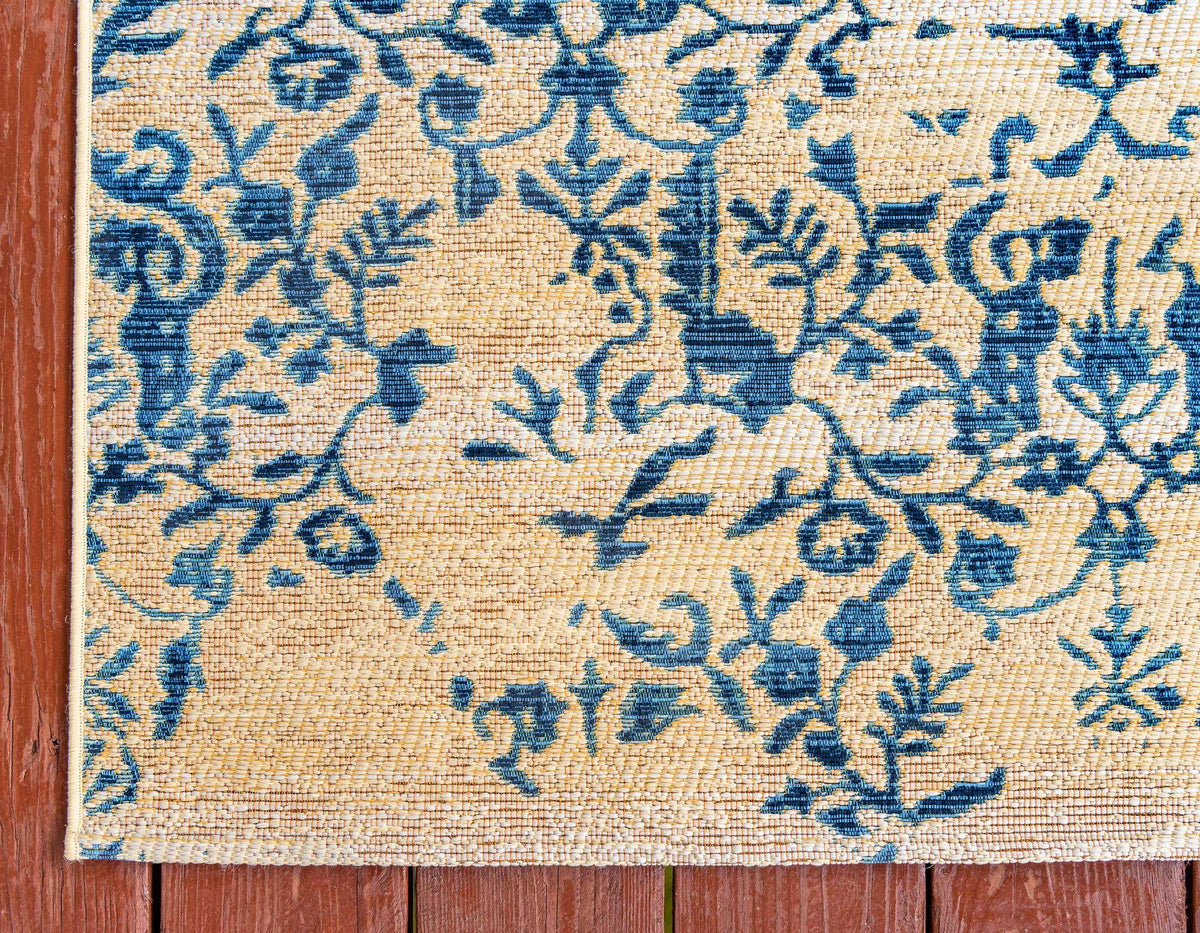 Läufer Outdoor Teppich Outdoor Botanical in Beige von Hadorn™ - Lifestyle Image