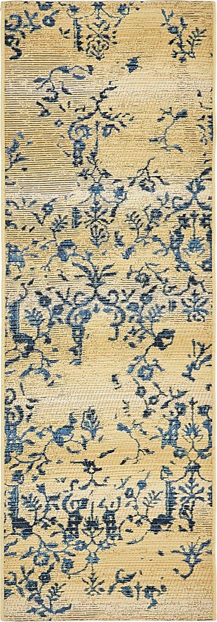 Läufer Outdoor Teppich Outdoor Botanical in Beige von Hadorn™ - Lifestyle Image