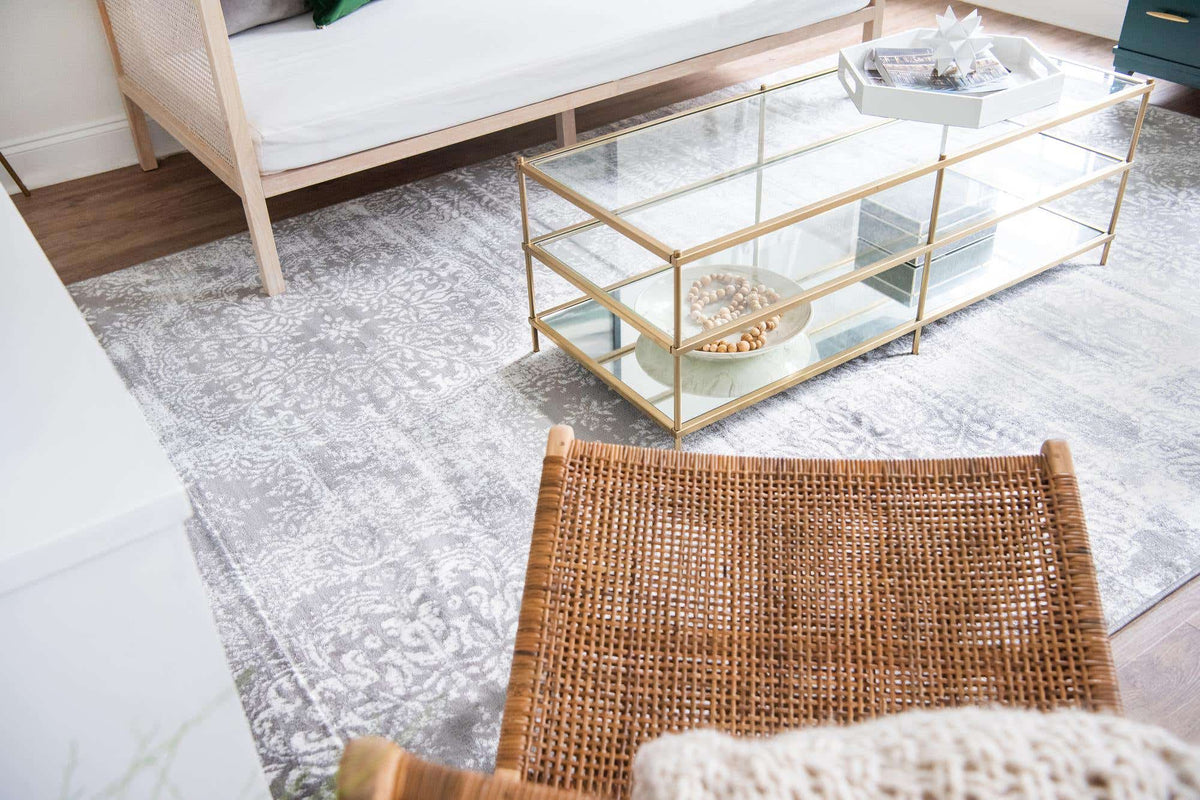 Rechteck Teppich Monaco in Grau von Hadorn™ - Lifestyle Image