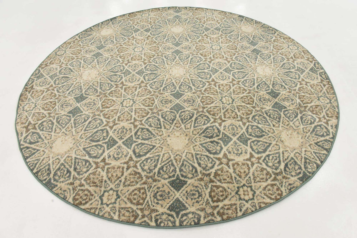 Rund Teppich Sahara in Mehrfarbig von Hadorn™ - Lifestyle Image
