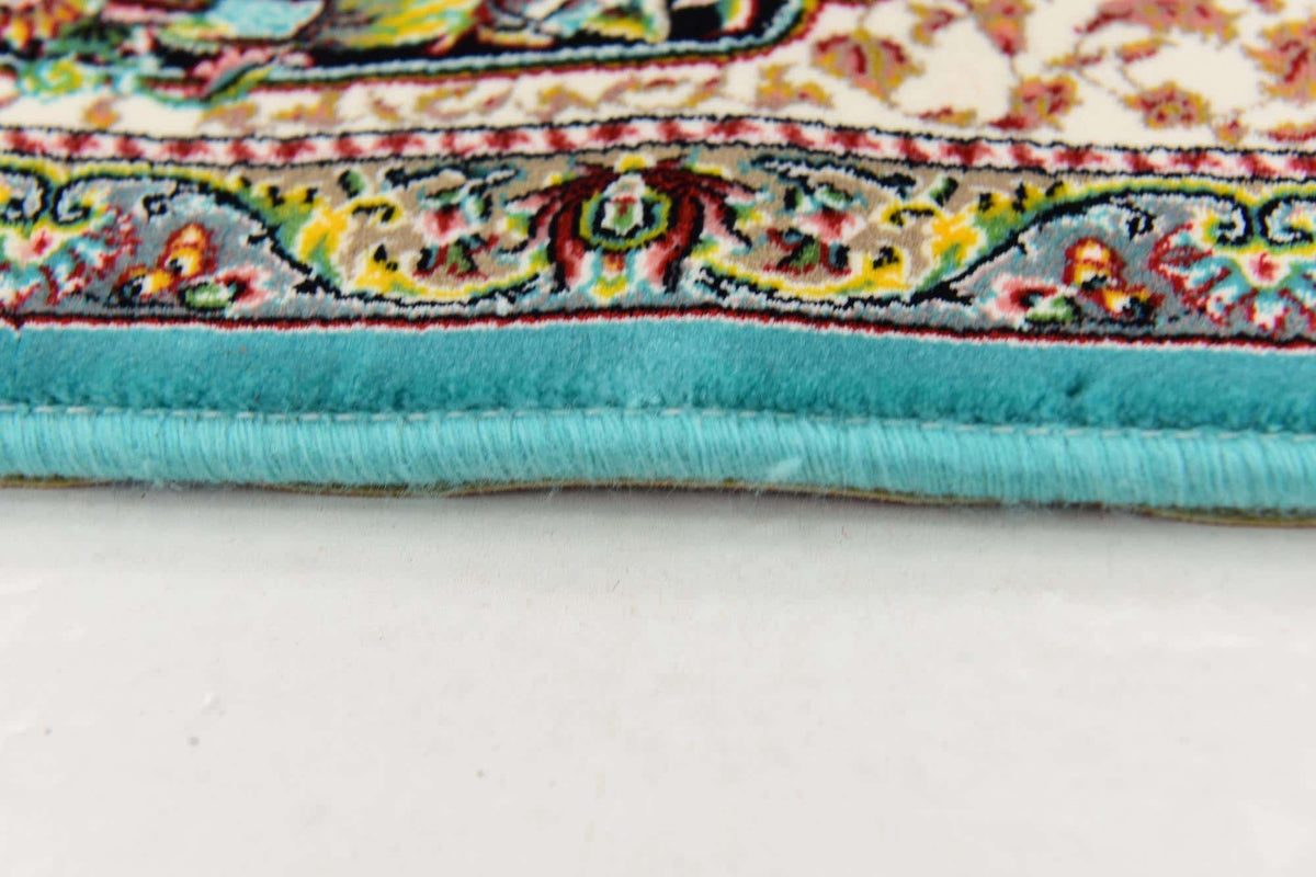 Rechteck Teppich Dynasty in Türkis von Hadorn™ - Lifestyle Image