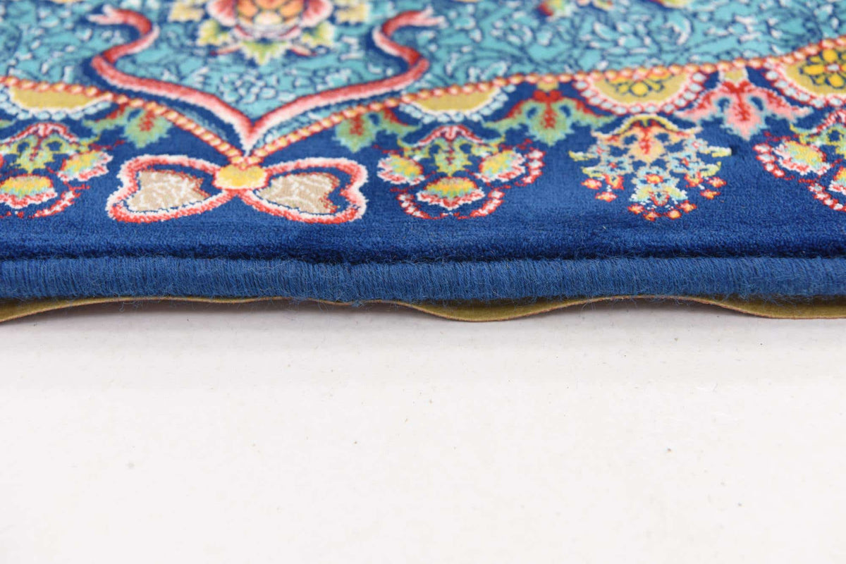 Rechteck Teppich Dynasty in Dunkelblau von Hadorn™ - Lifestyle Image