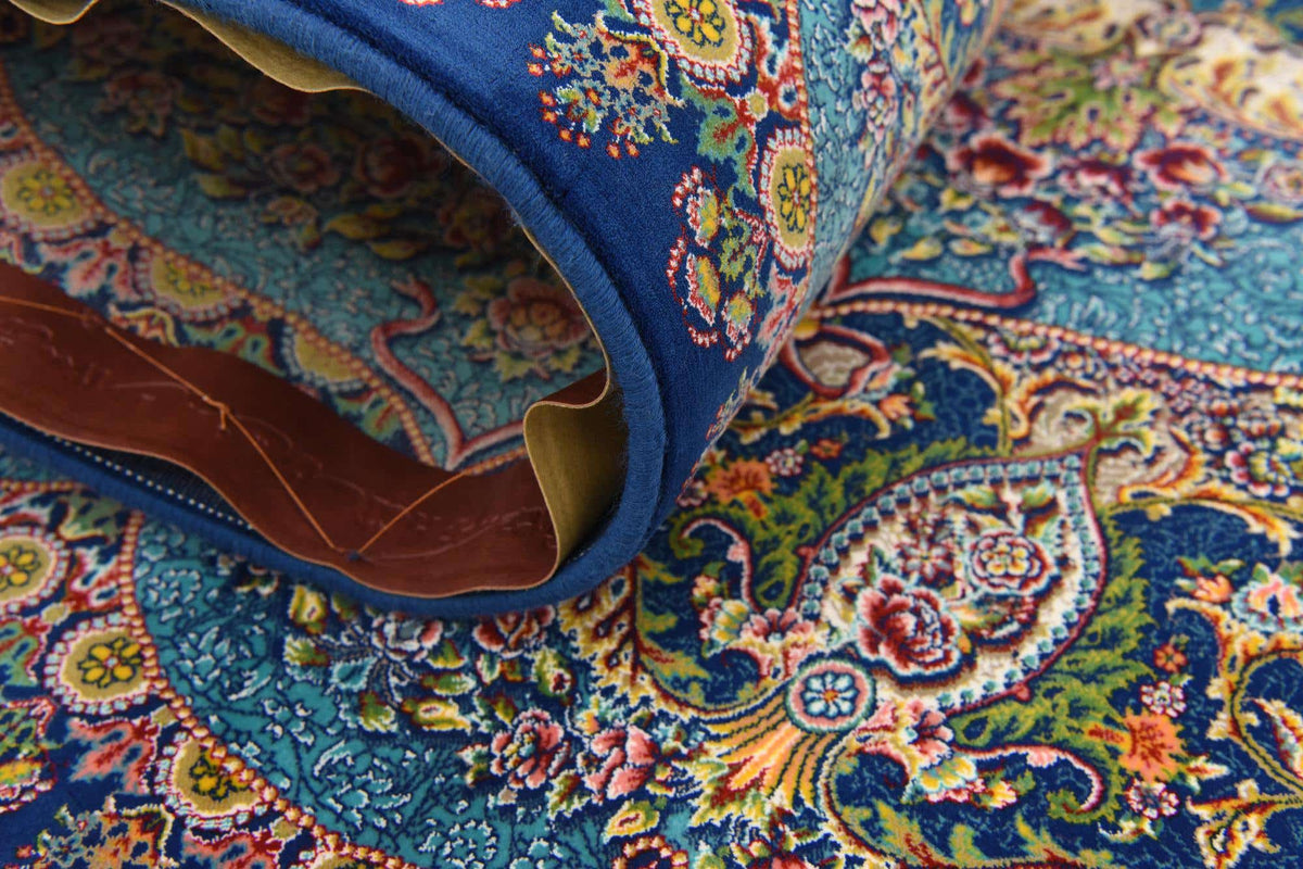 Rechteck Teppich Dynasty in Dunkelblau von Hadorn™ - Lifestyle Image