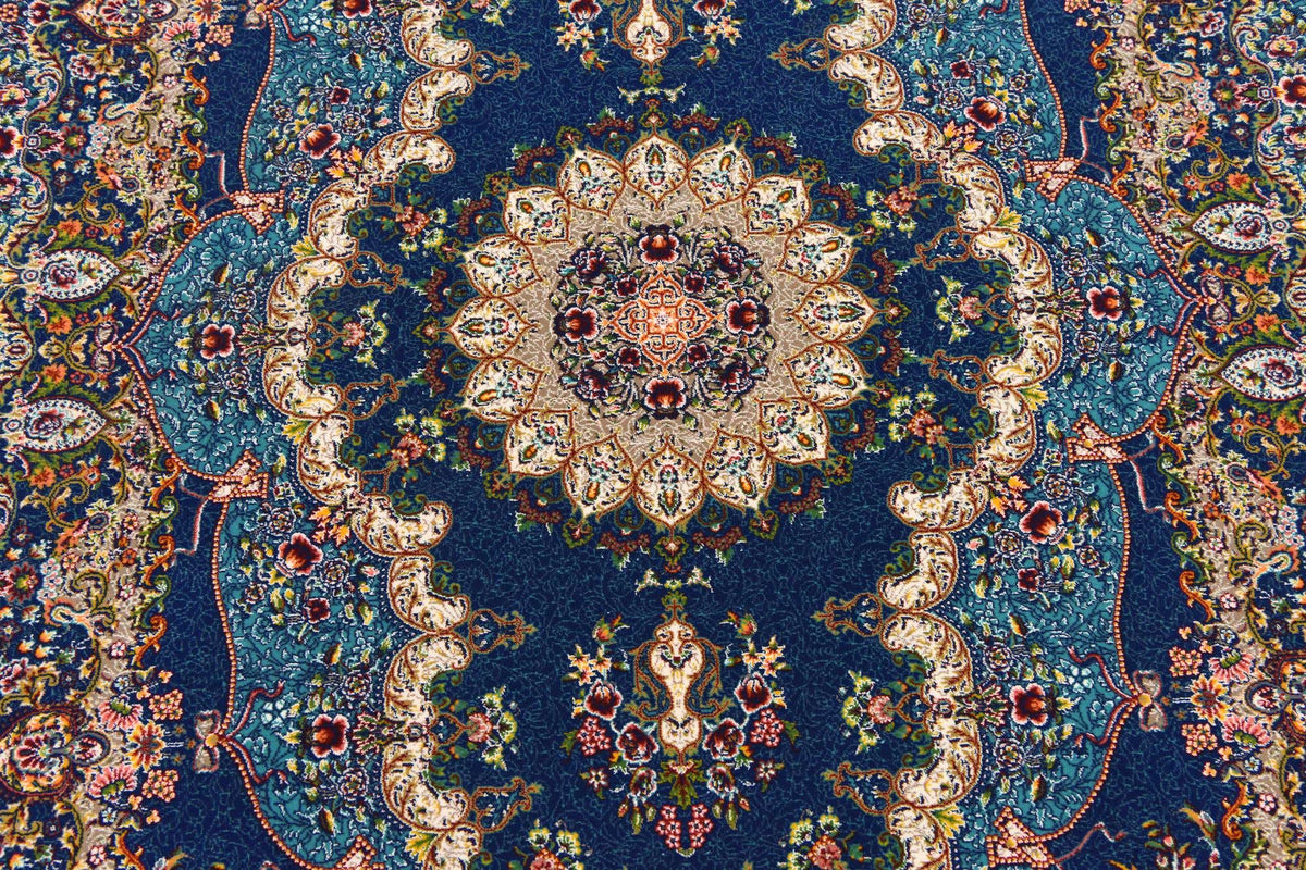 Läufer Teppich Dynasty in Dunkelblau von Hadorn™ - Lifestyle Image