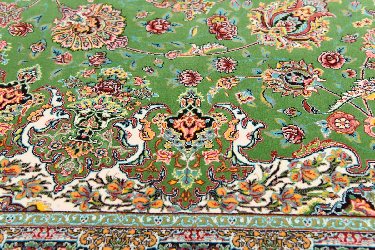 Rechteck Teppich Dynasty in Grün von Hadorn™ - Lifestyle Image