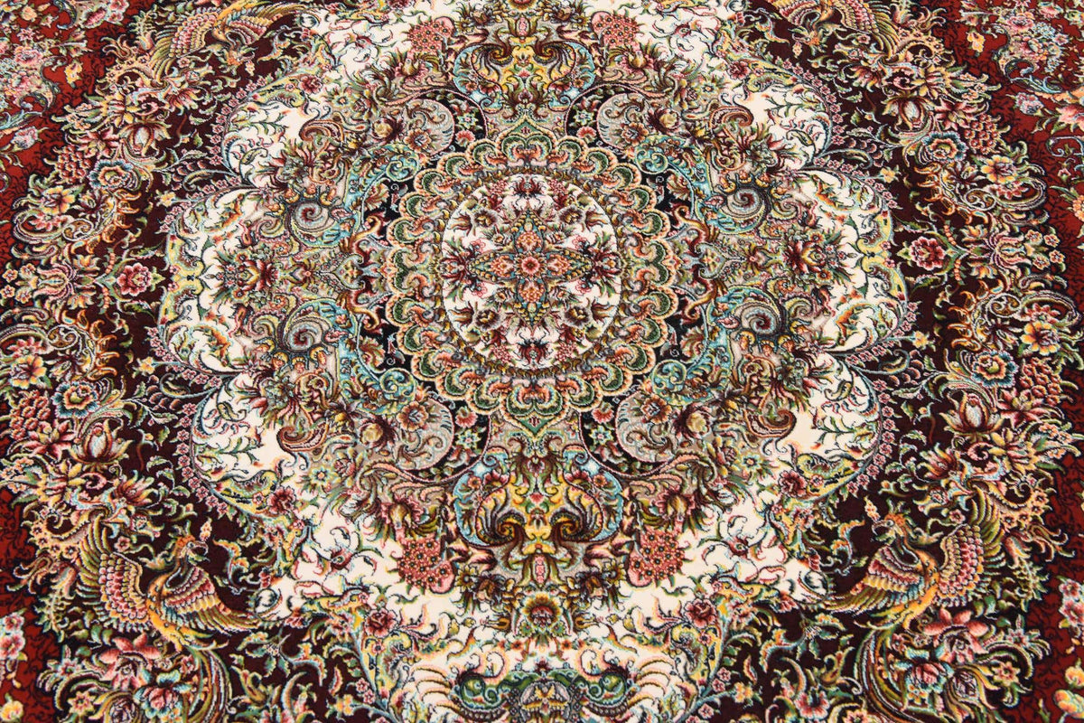 Rechteck Teppich Dynasty in Rot von Hadorn™ - Lifestyle Image
