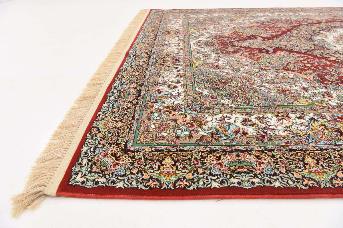 Rechteck Teppich Dynasty in Rot von Hadorn™ - Lifestyle Image