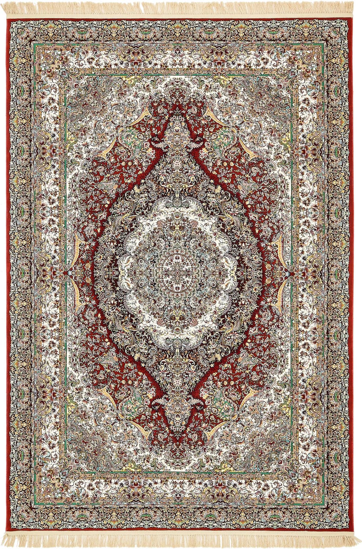 Rechteck Teppich Dynasty in Rot von Hadorn™ - Lifestyle Image