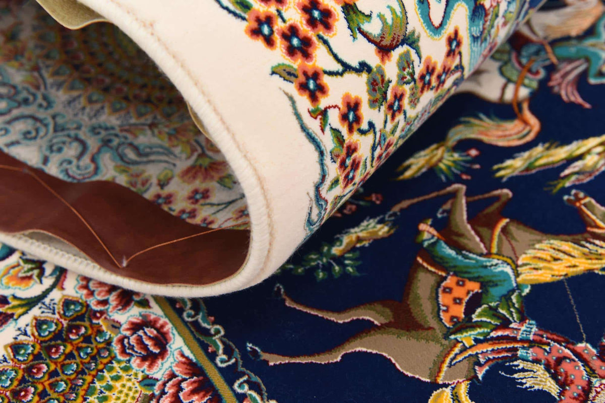 Rechteck Teppich Dynasty in Dunkelblau von Hadorn™ - Lifestyle Image