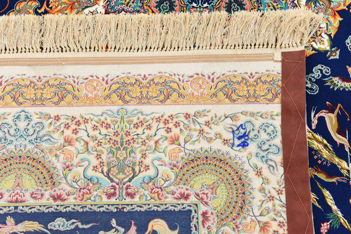 Rechteck Teppich Dynasty in Dunkelblau von Hadorn™ - Lifestyle Image