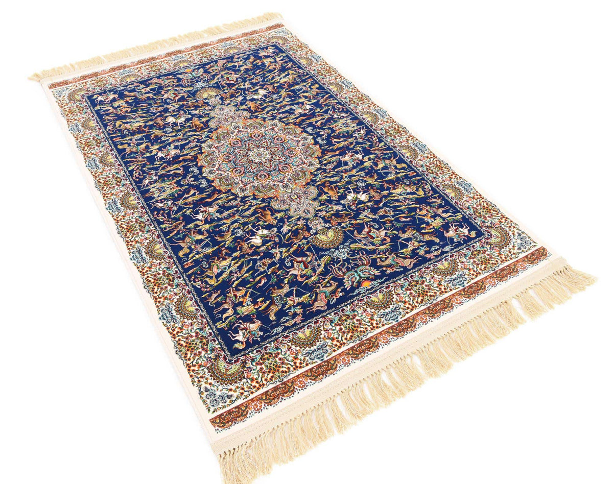 Läufer Teppich Dynasty in Dunkelblau von Hadorn™ - Lifestyle Image