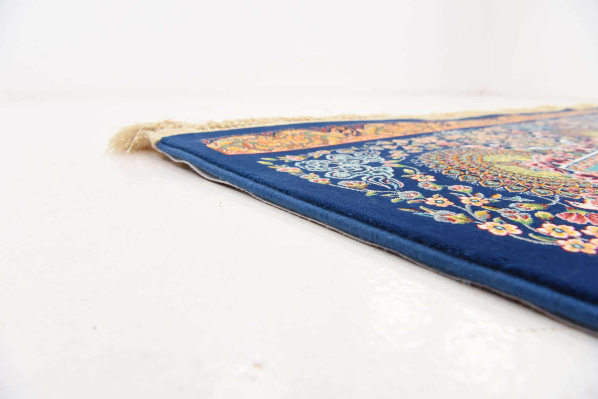Rechteck Teppich Dynasty in Türkis von Hadorn™ - Lifestyle Image