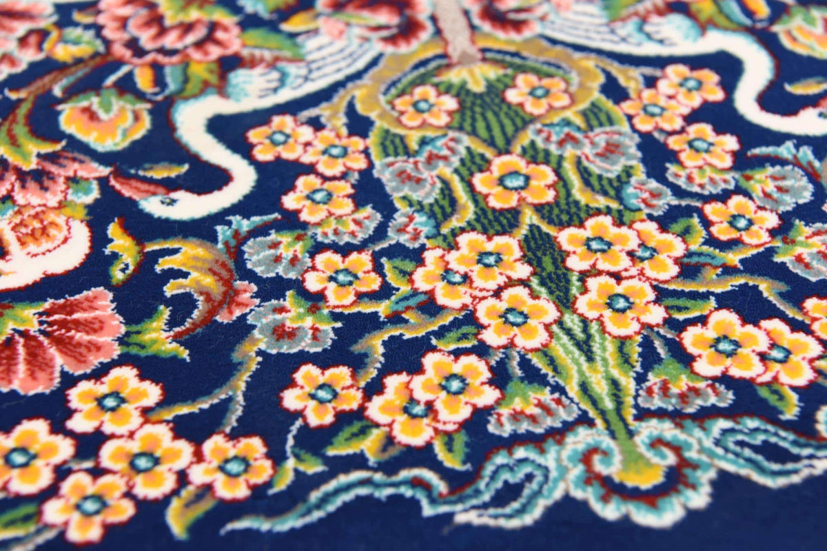Rechteck Teppich Dynasty in Türkis von Hadorn™ - Lifestyle Image