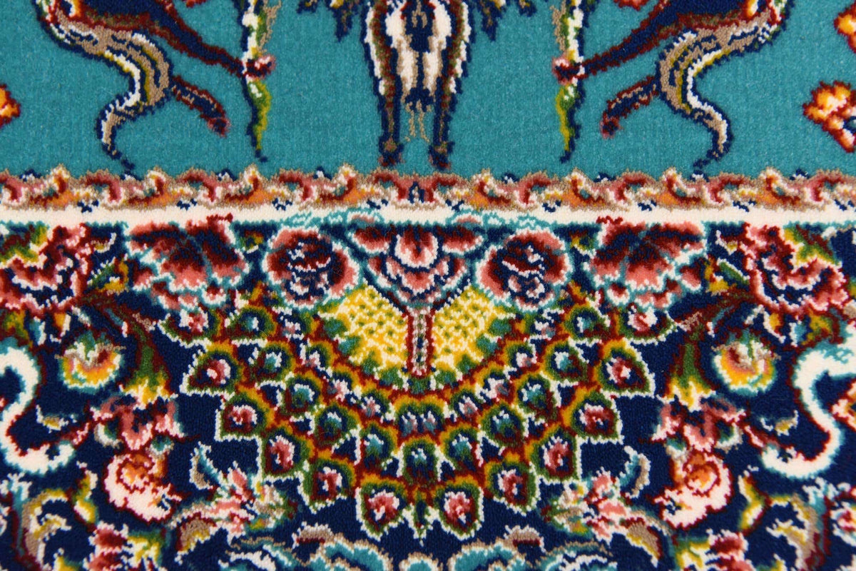 Läufer Teppich Dynasty in Türkis von Hadorn™ - Lifestyle Image
