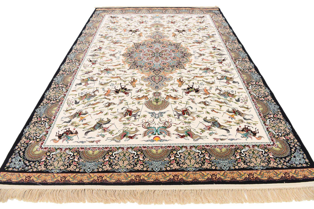 Rechteck Teppich Dynasty in Beige von Hadorn™ - Lifestyle Image