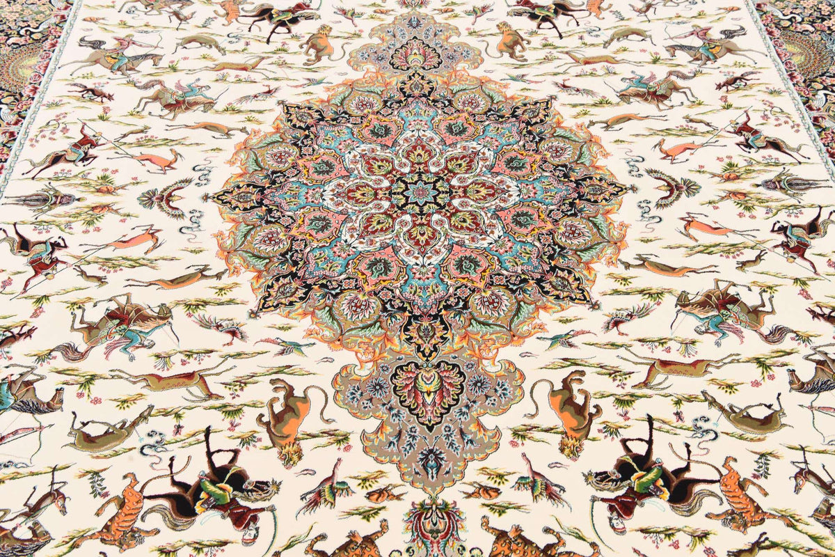 Rechteck Teppich Dynasty in Beige von Hadorn™ - Lifestyle Image