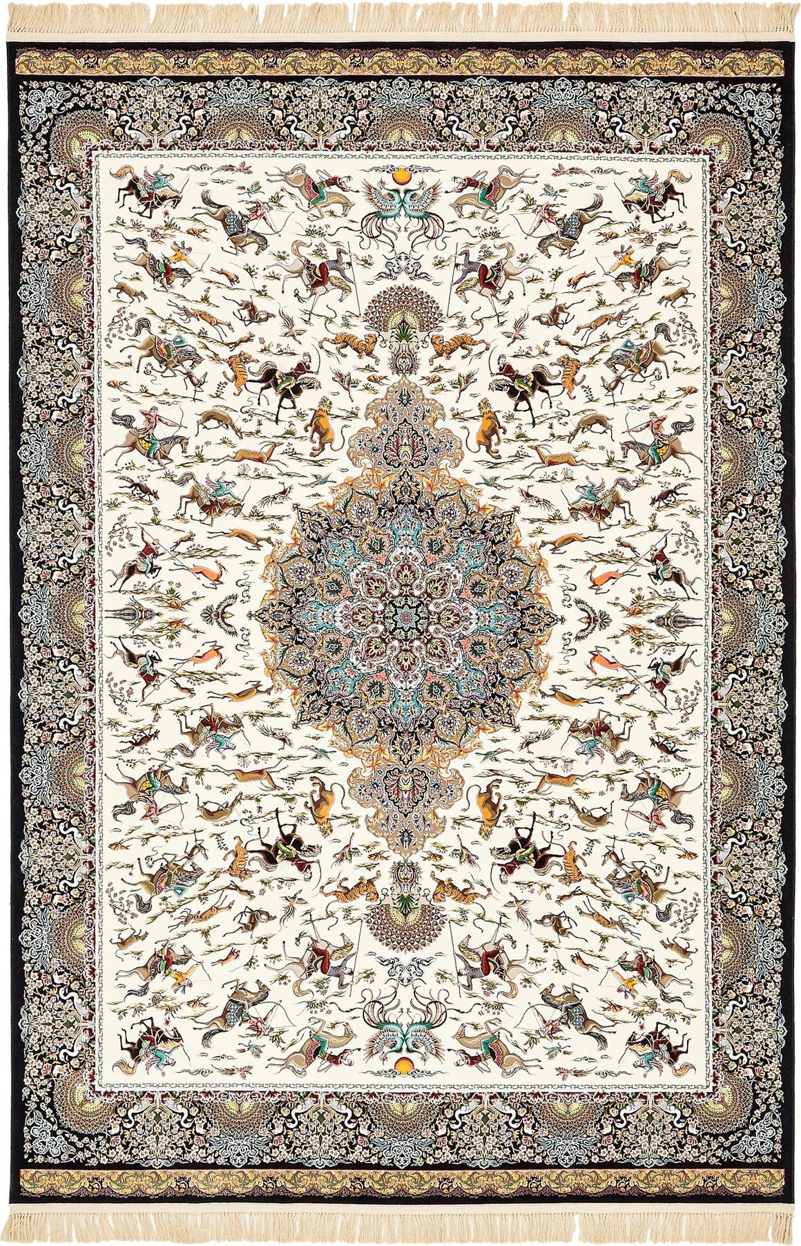 Rechteck Teppich Dynasty in Beige von Hadorn™ - Lifestyle Image