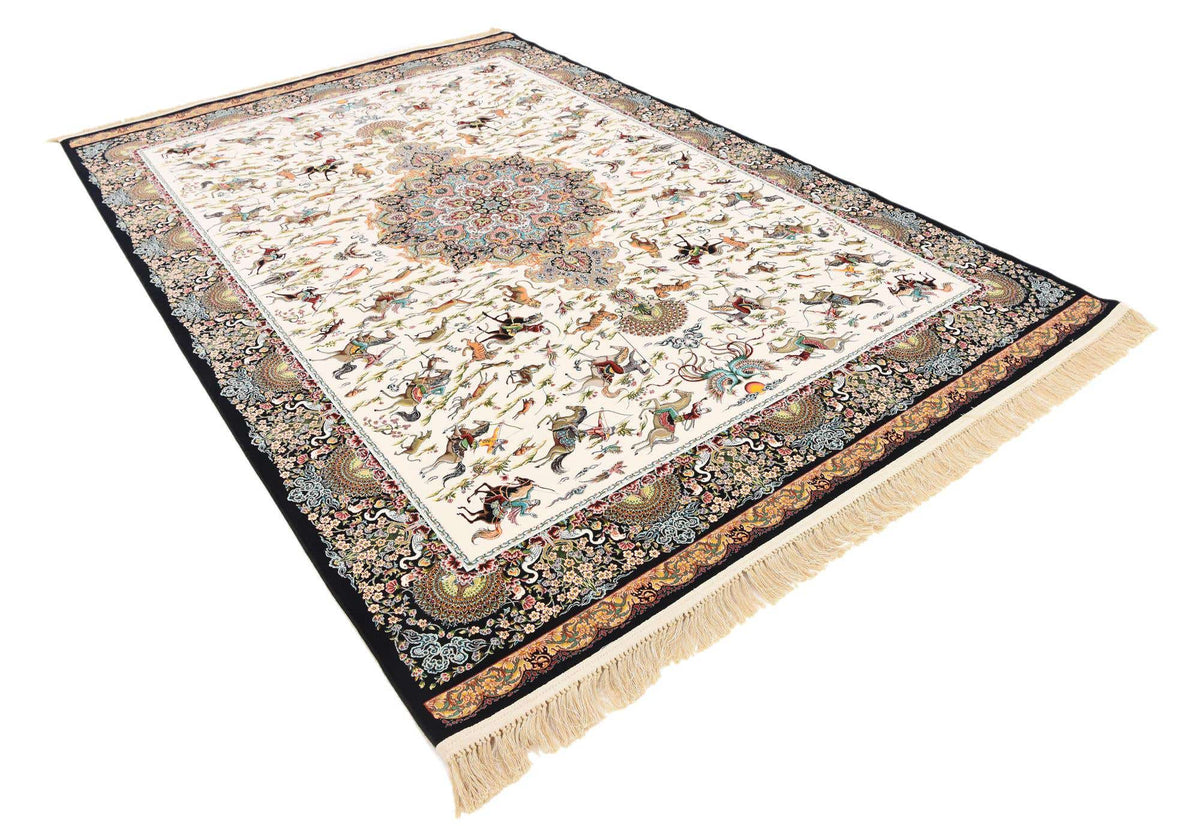 Rechteck Teppich Dynasty in Beige von Hadorn™ - Lifestyle Image