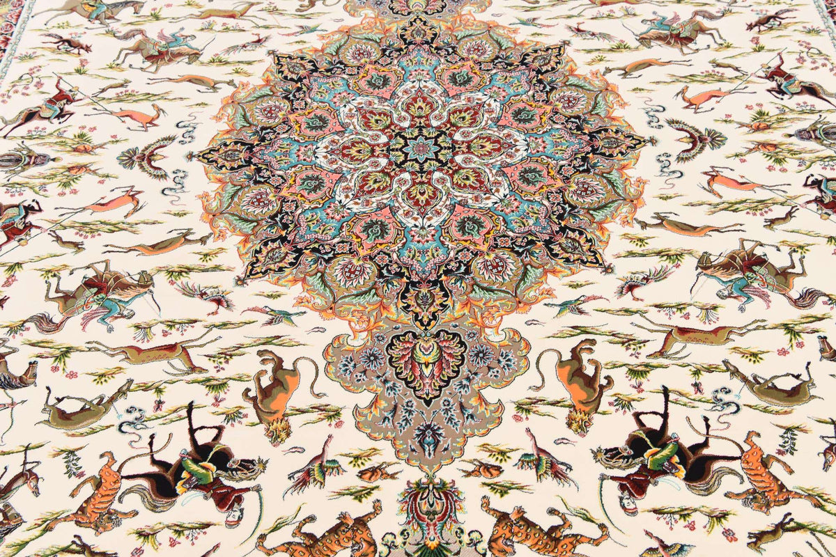 Rechteck Teppich Dynasty in Beige von Hadorn™ - Lifestyle Image